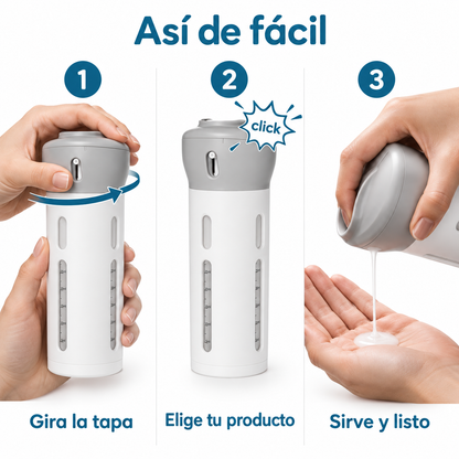 Simplia 4 en 1: tu baño en una sola botella